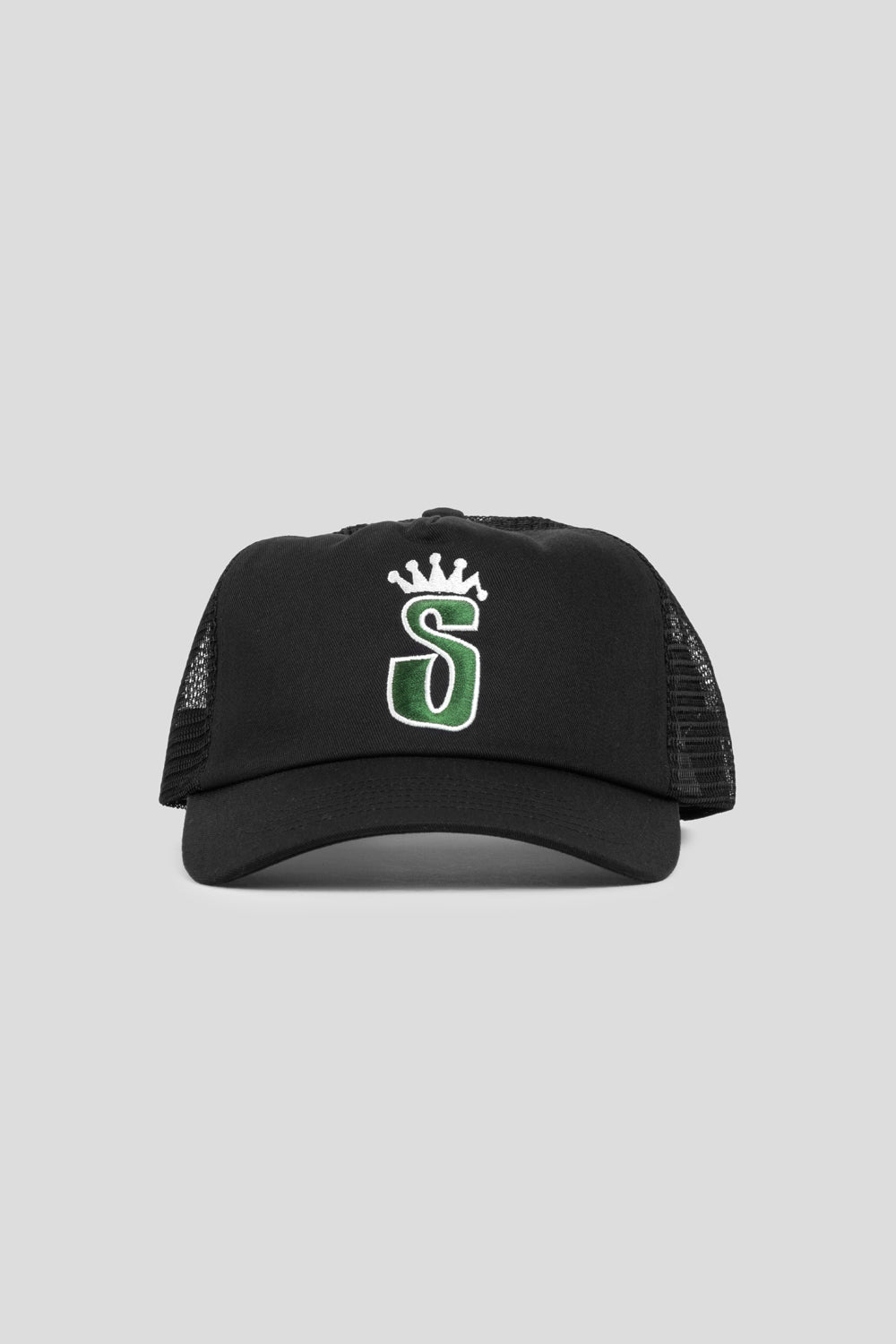 Stussy Trucker S Crown Cap 'Black'-thumbmail-1