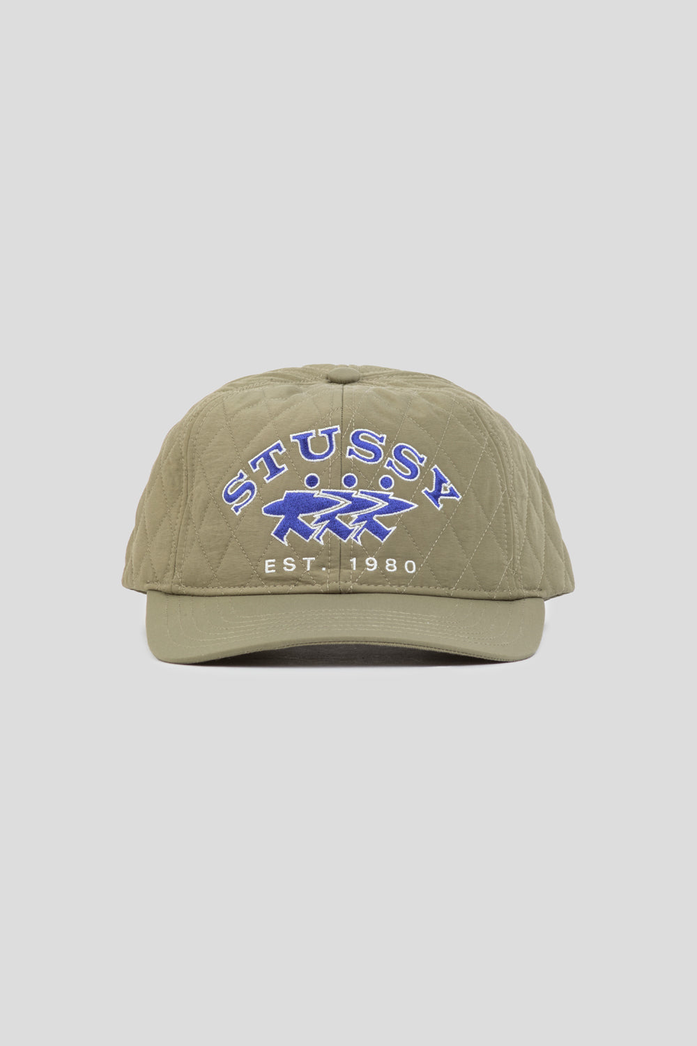 Stussy MD Quilted Surfwalk Cap ' Khaki'-thumbmail-1