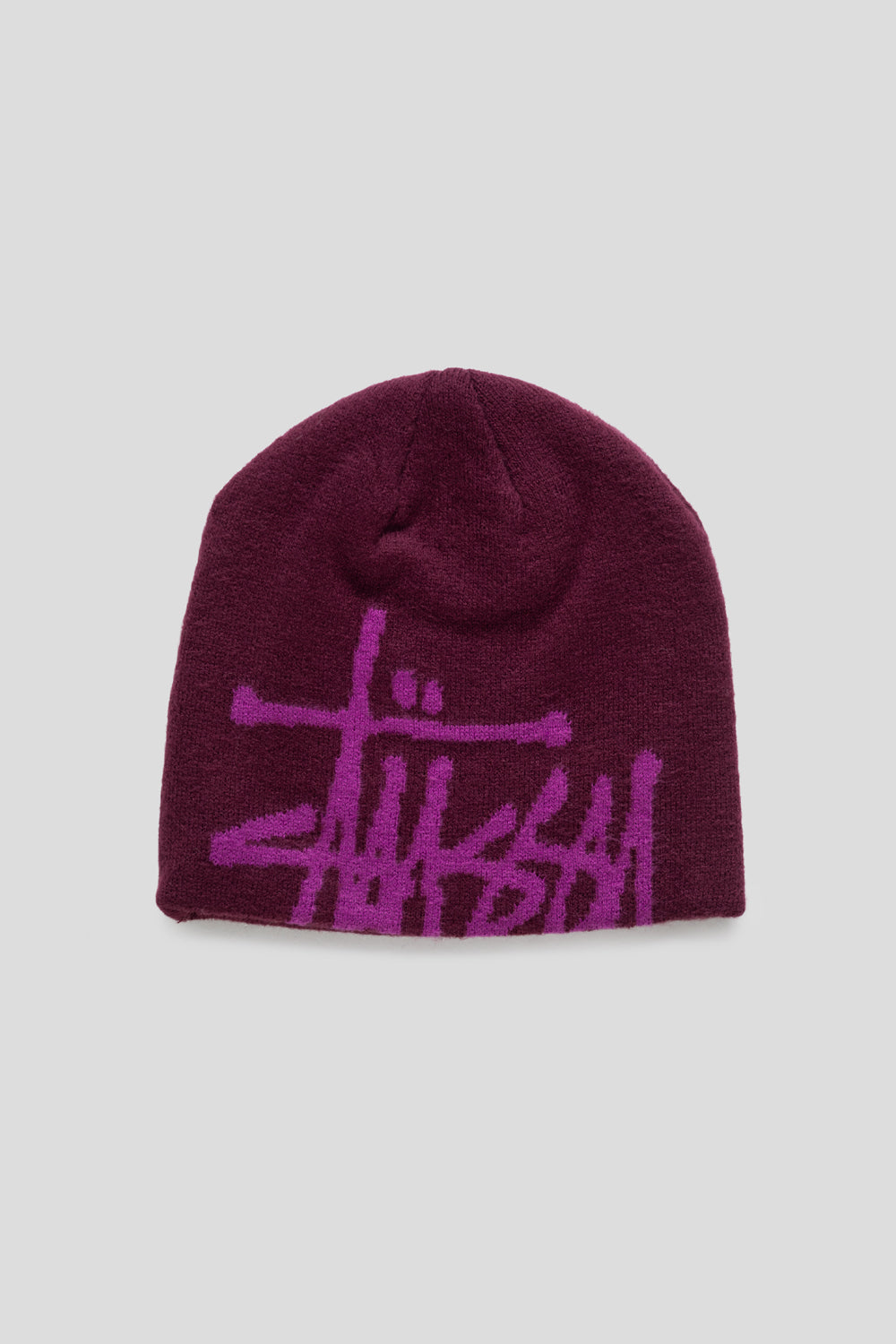 Stussy Brushed Out Basic Skullcap 'Plum'