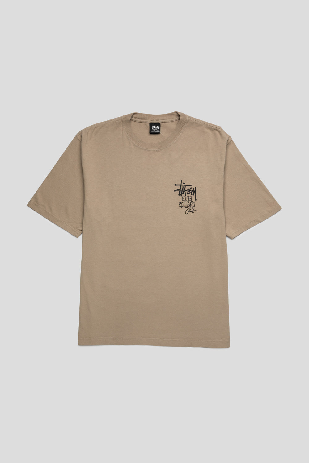 Stussy High Rollers Pig. Dyed Tee 'Rock'