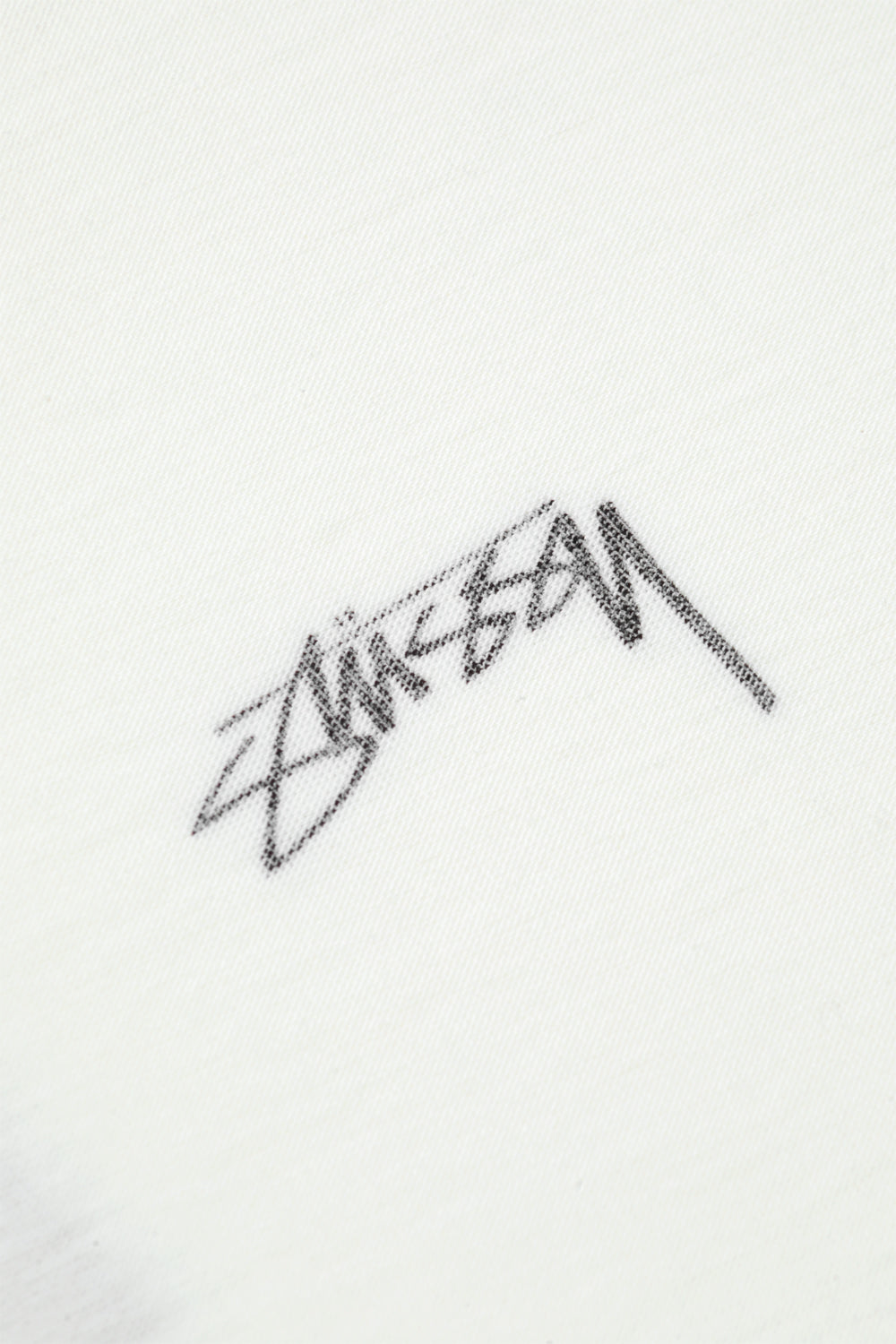 Stussy Lazy SS Tee 'White'-thumbmail-3