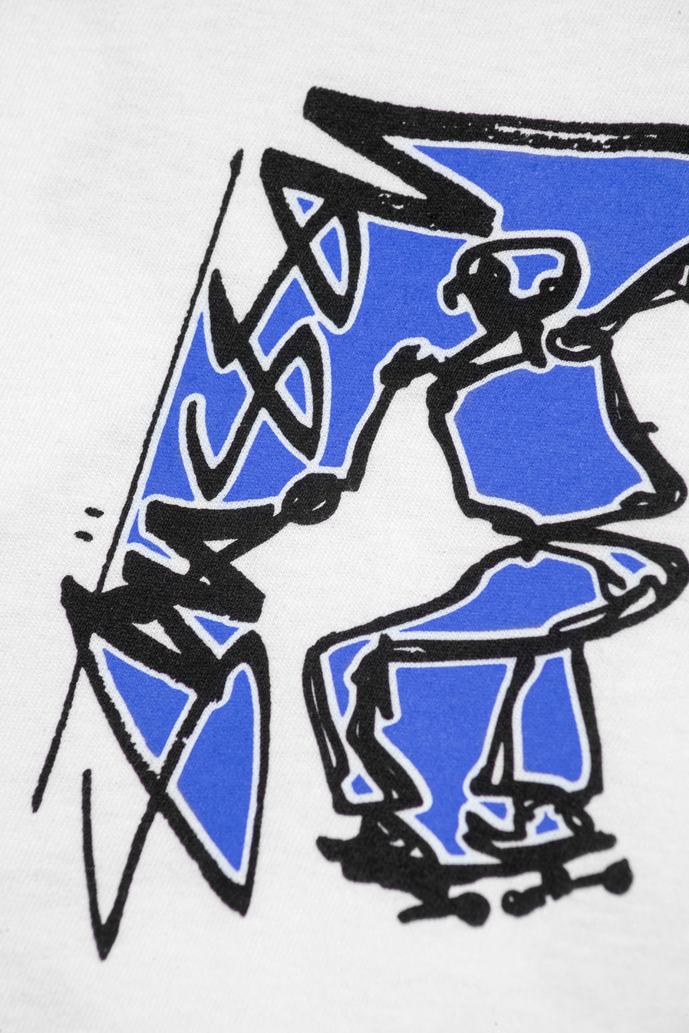 Stussy Smooth SK8 Tee 'White'-thumbmail-5