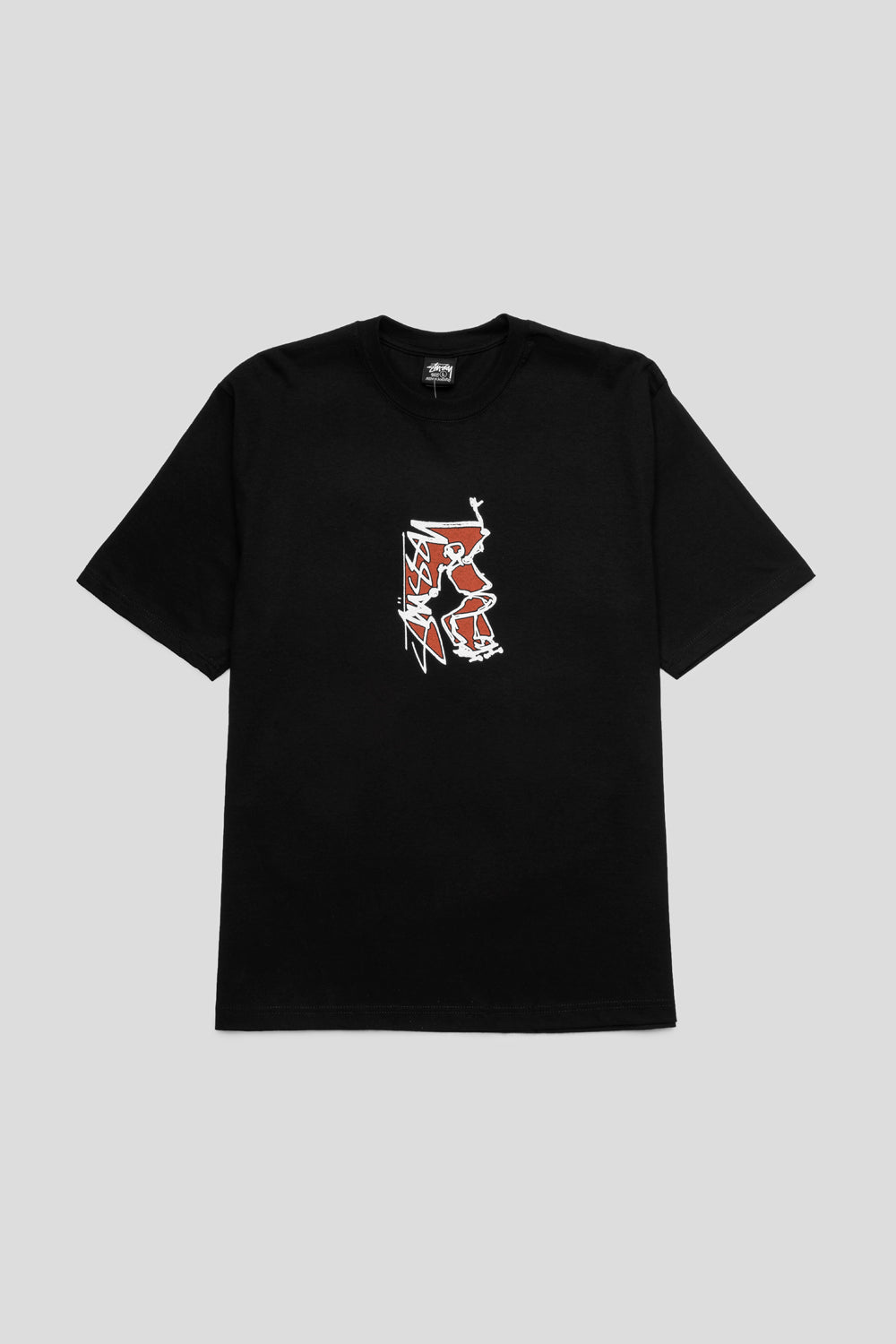 Stussy Smooth SK8 Tee 'Black'-thumbmail-1
