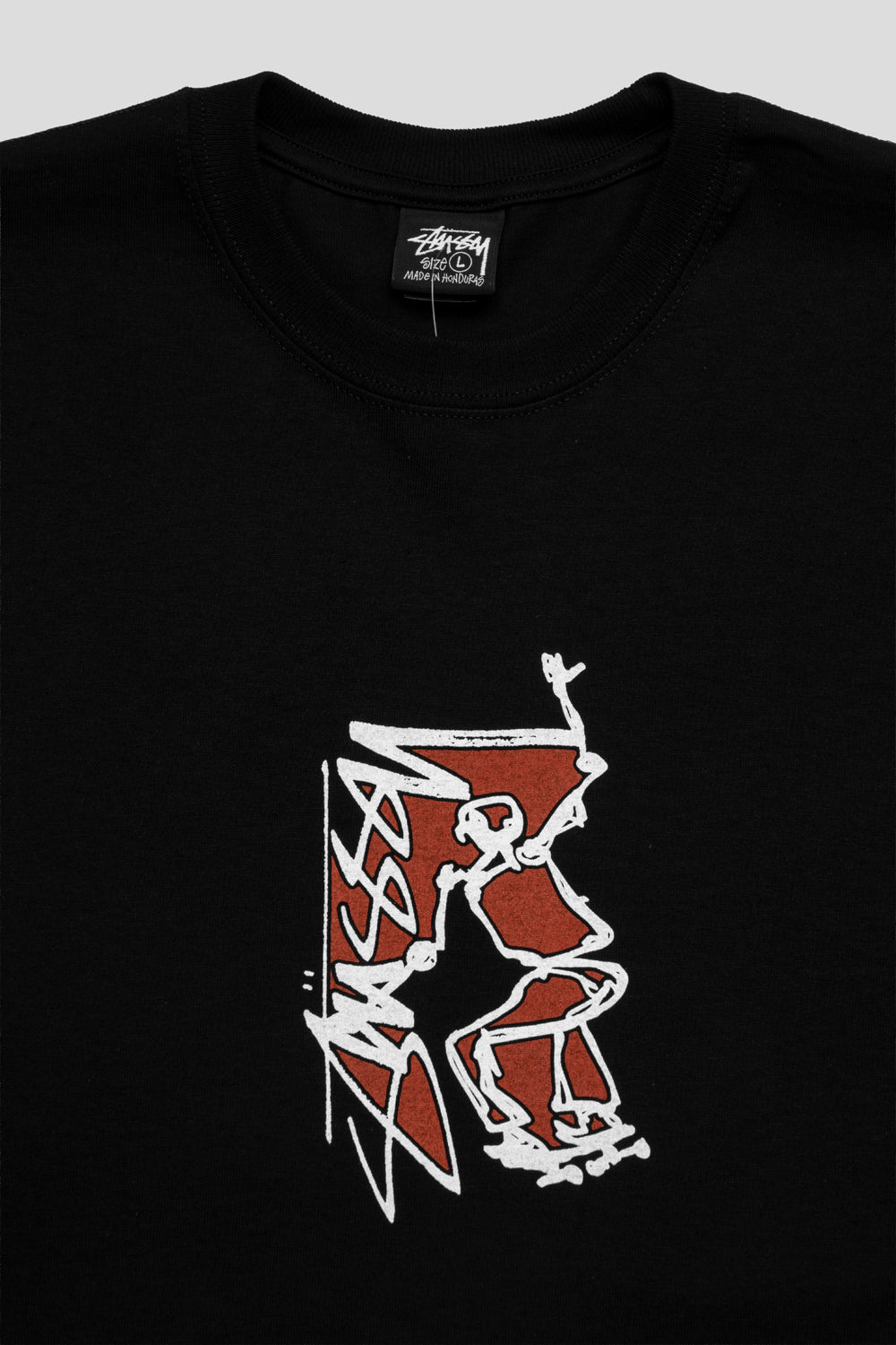 Stussy Smooth SK8 Tee 'Black'-thumbmail-3