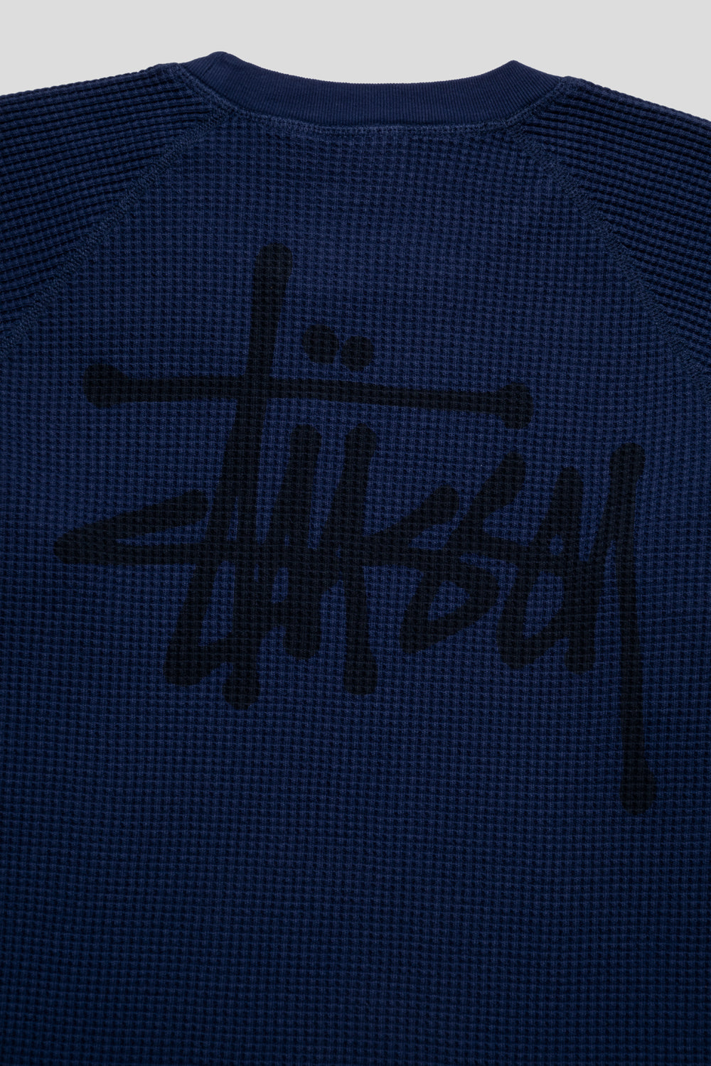 Stussy Raglan Thermal Basic Stock 'Ink-thumbmail-3