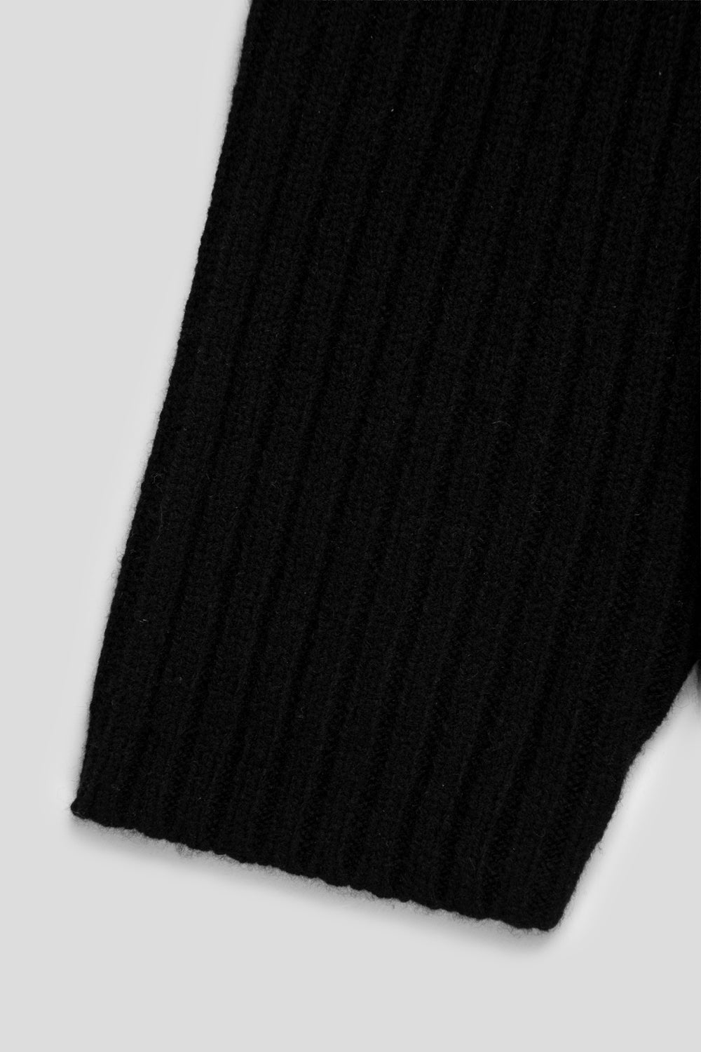Stussy Merino Roll Neck Sweater 'Black'-thumbmail-3