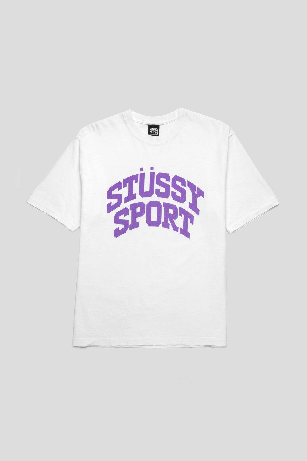 Stussy Block Sport Tee 'White'-thumbmail-1