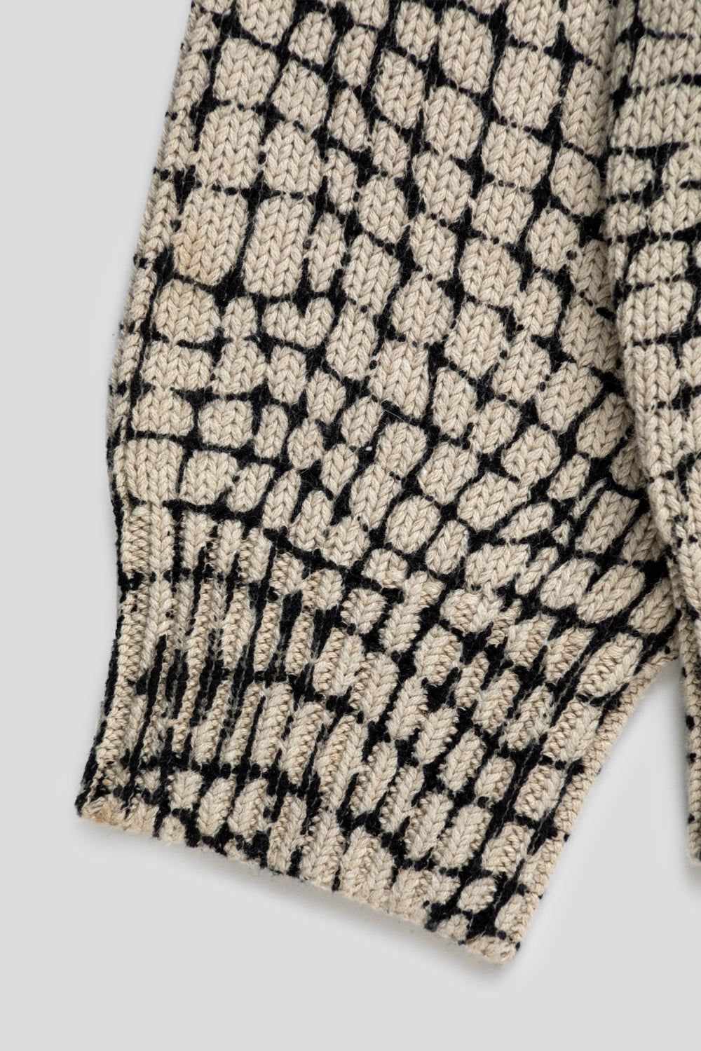 Stussy Mesh Print Sweater 'Mesh Net'-thumbmail-3