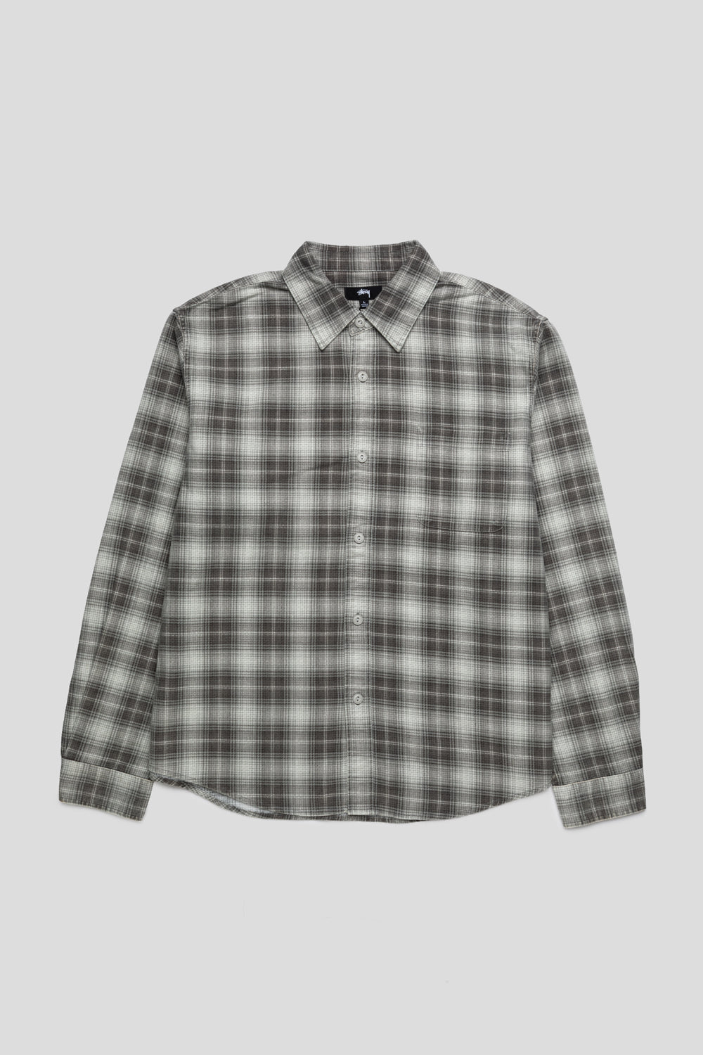 Stussy Dax Plaid Shirt 'Brown'-thumbmail-1