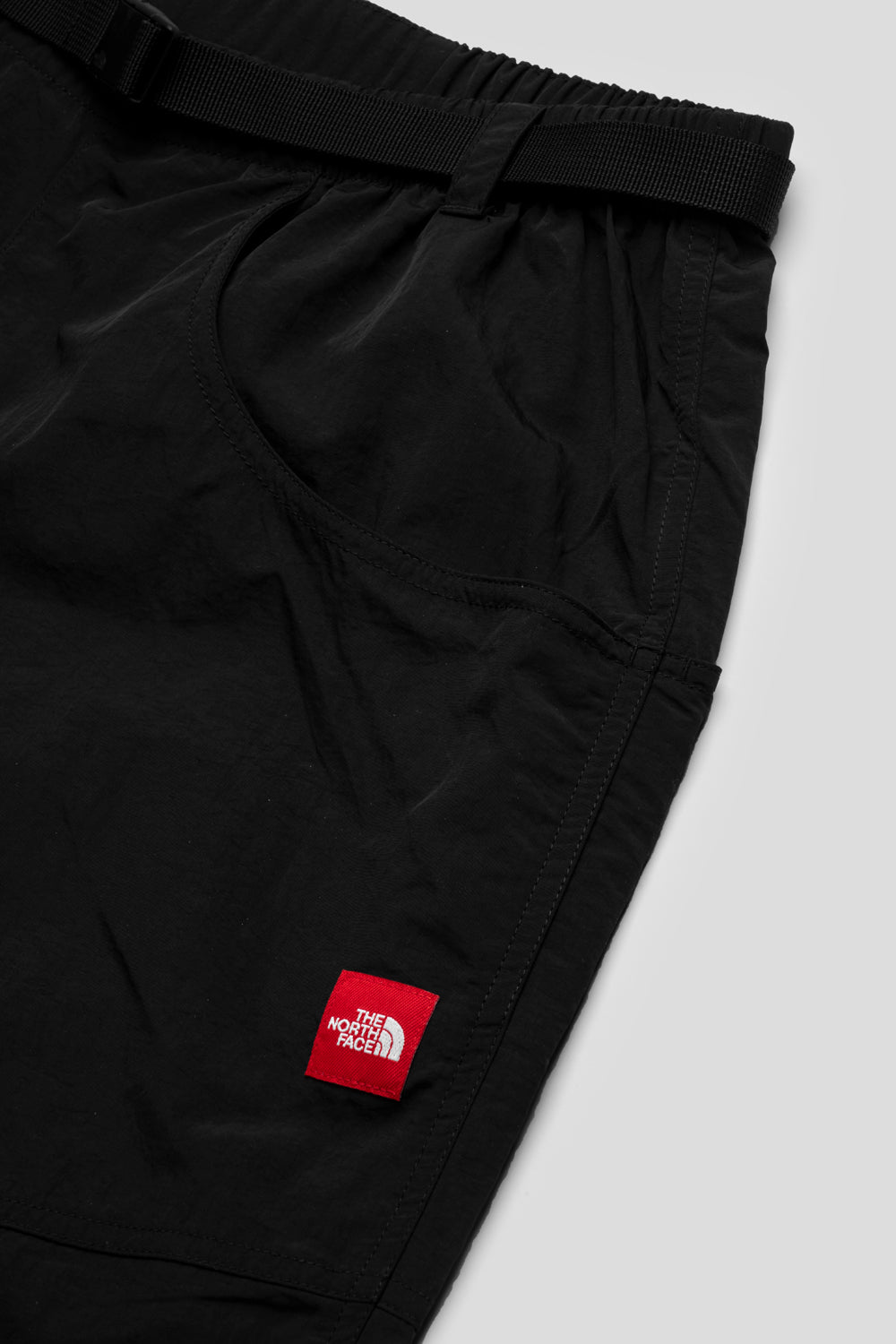 The North Face Red Box Nylon Belted Pant 'TNF Black'-thumbmail-4