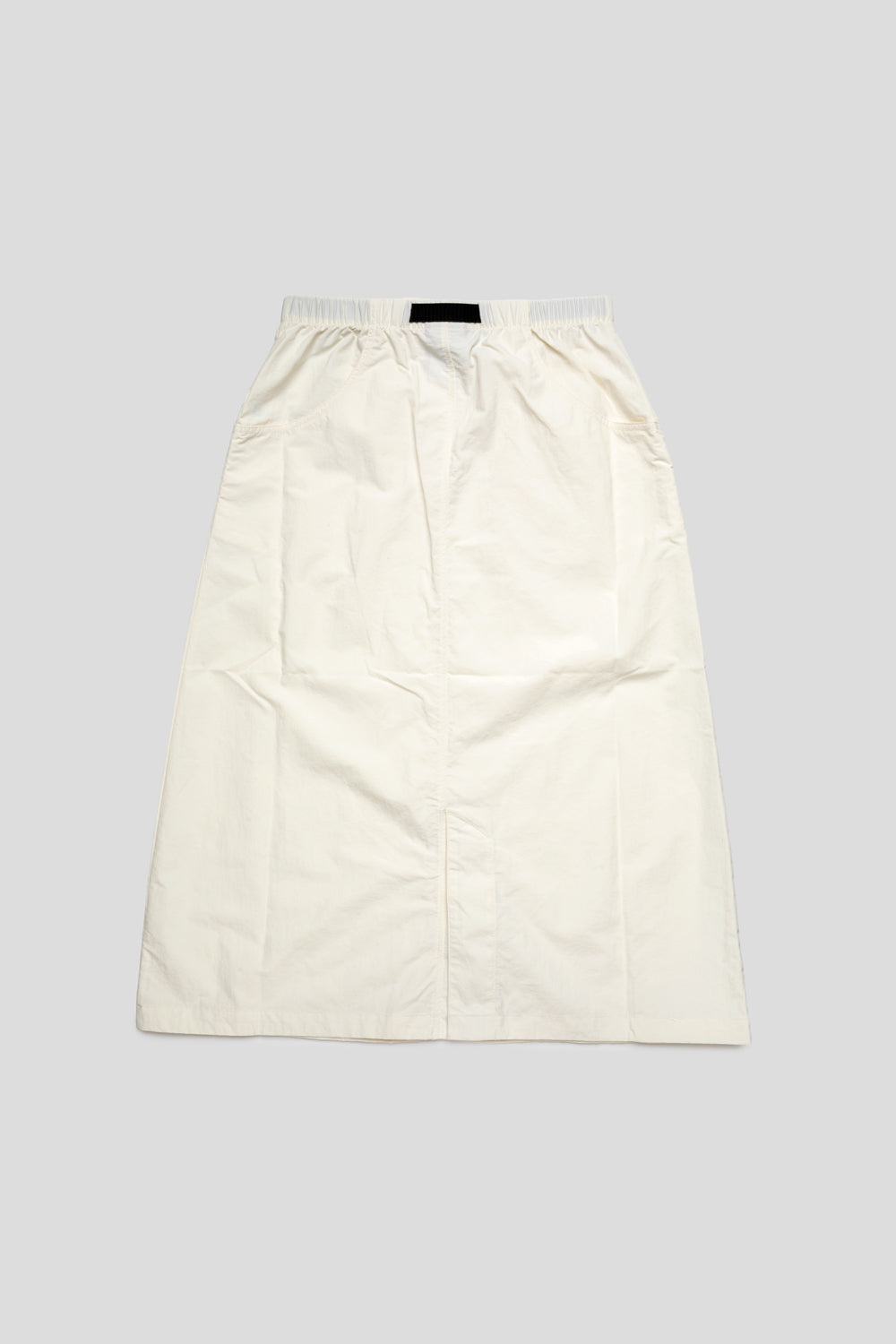 Women's Red Box Nylon Belted Skirt 'White Dune'