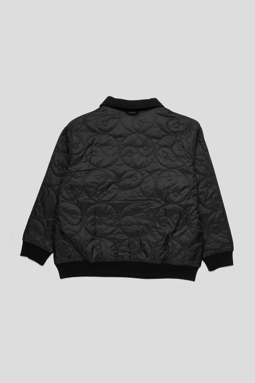 Victoria YY Quilted Half-Zip Sweatshirt 'Black'