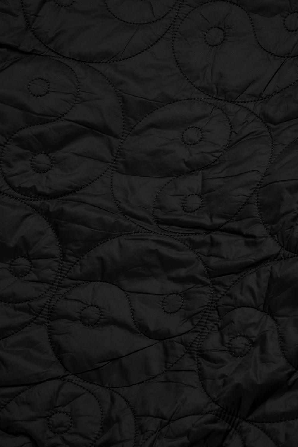 Victoria YY Quilted Half-Zip Sweatshirt 'Black'-thumbmail-3