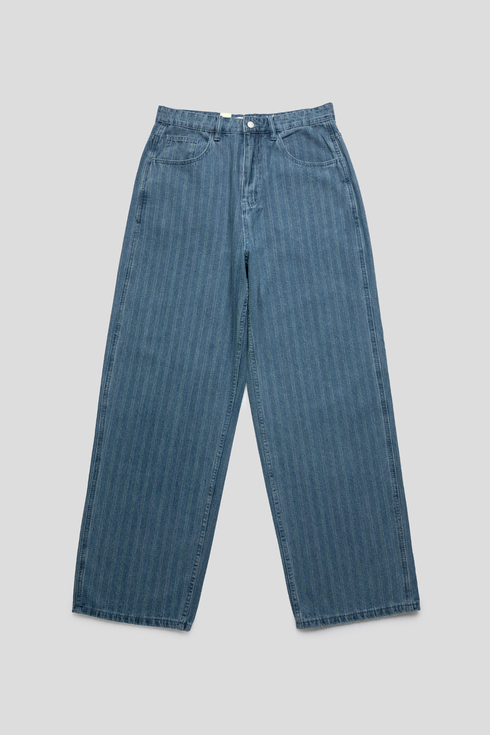 Woodbird Yuto Zhou Jeans 'Mid Blue'-thumbmail-1