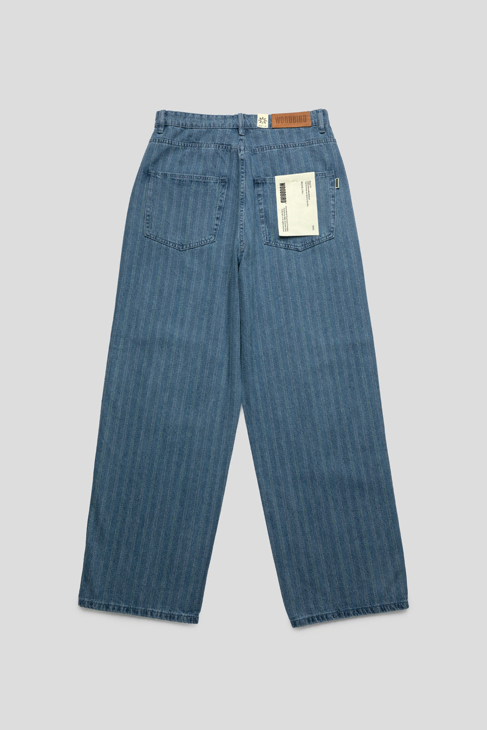 Woodbird Yuto Zhou Jeans 'Mid Blue'-thumbmail-2