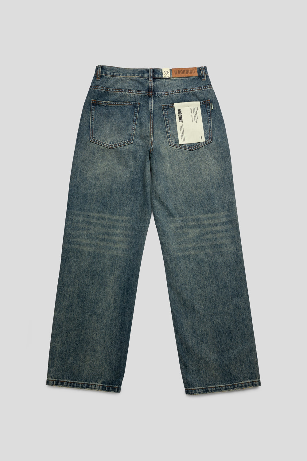 Woodbird Rami Vintage Jeans 'Washed Mid Blue'-thumbmail-2