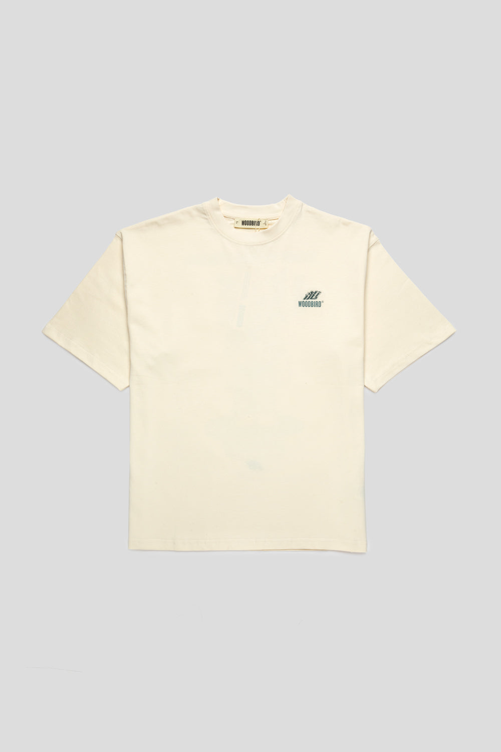 Woodbird Beam Action Tee 'Off White'