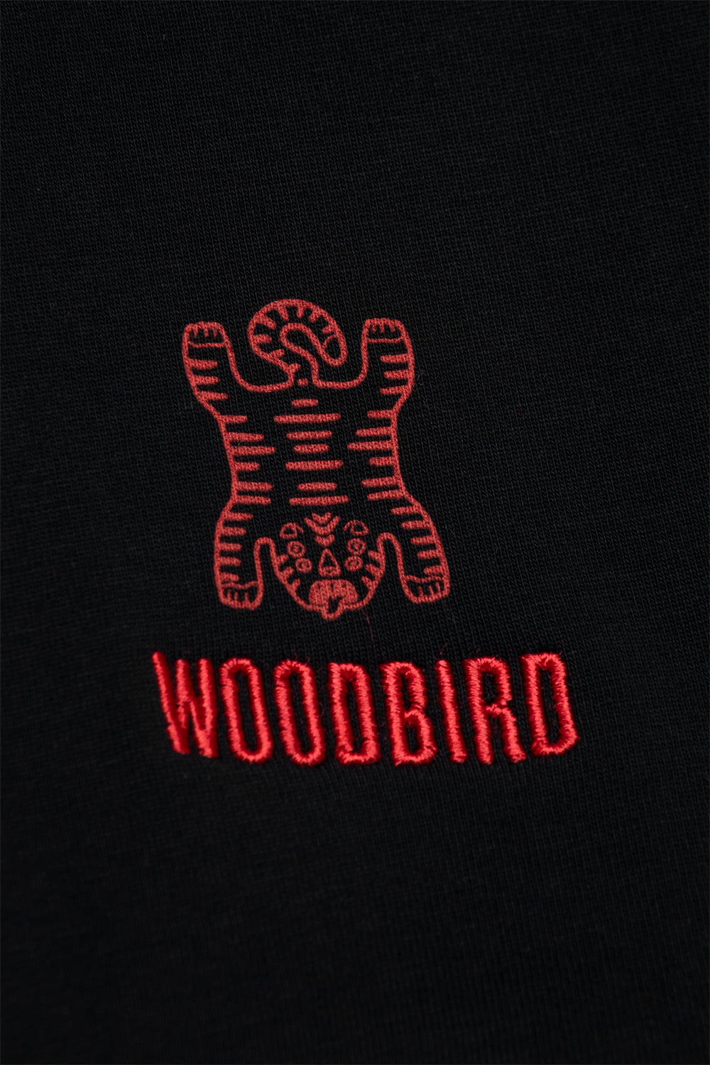 Woodbird Baine Tiger Tee 'Black'-thumbmail-5