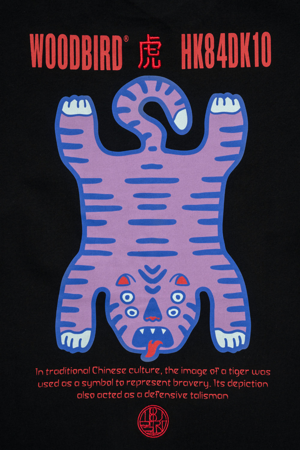 Woodbird Baine Tiger Tee 'Black'-thumbmail-6
