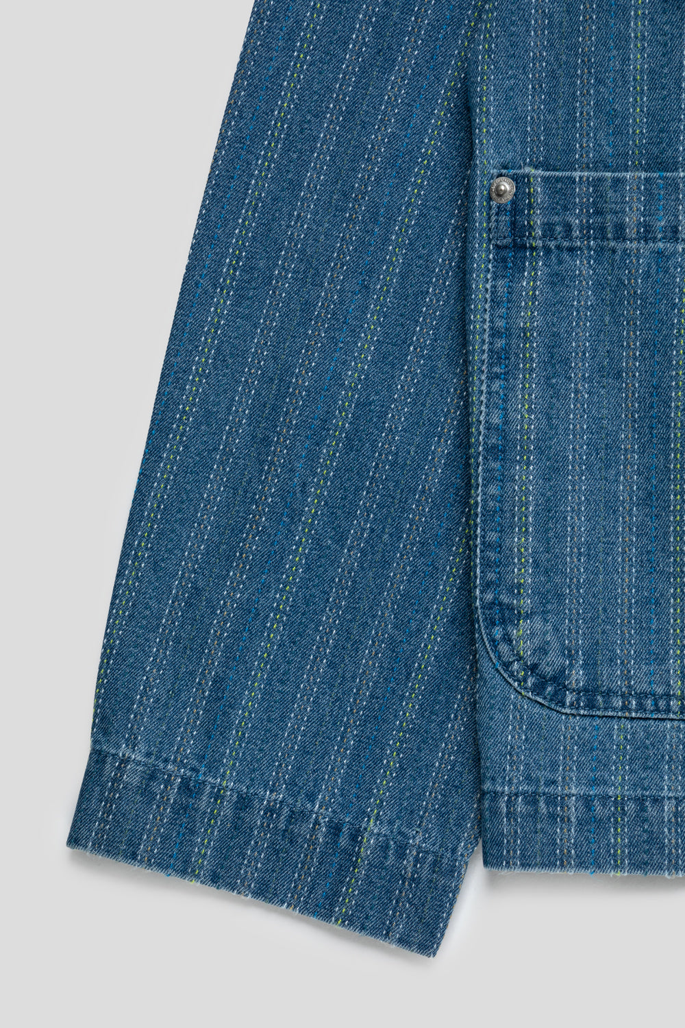 Woodbird Blade Zhou Jacket 'Mid Blue'-thumbmail-4