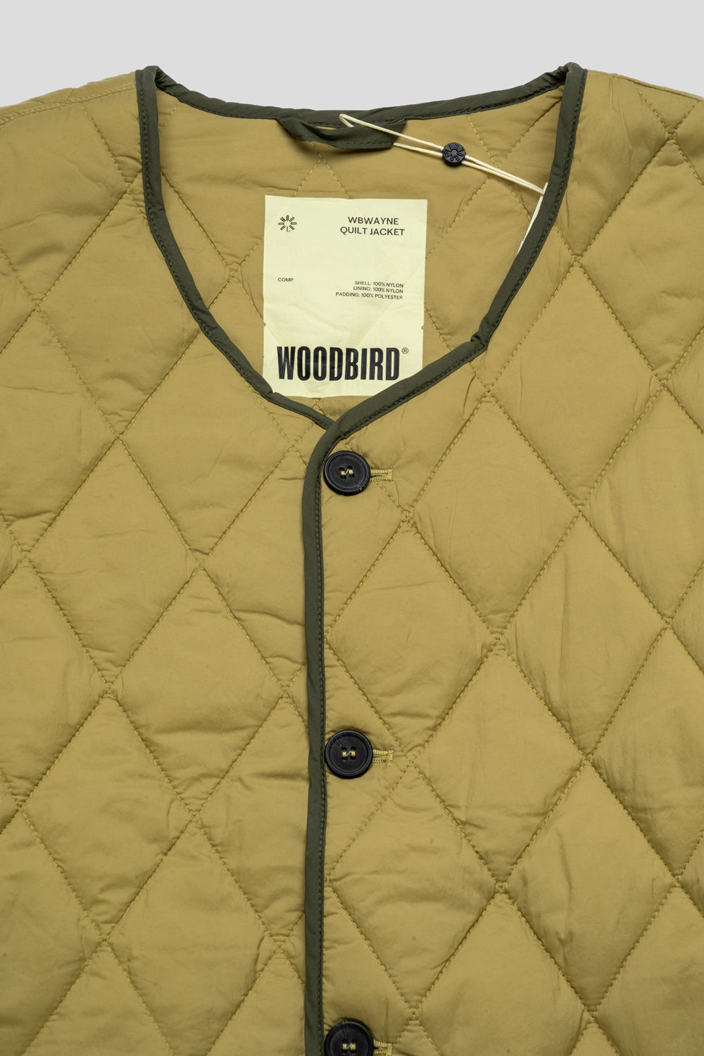 Woodbird Wayne Quilt Jacket 'Khaki'-thumbmail-2