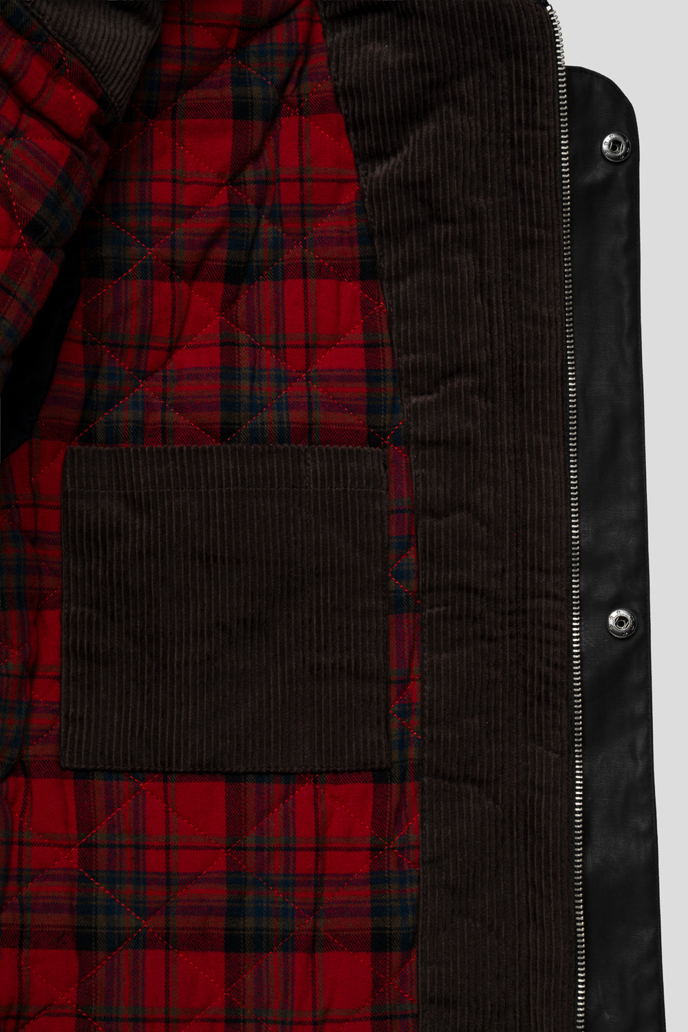 Woodbird Ping Waxed Short Jacket 'Black'-thumbmail-8