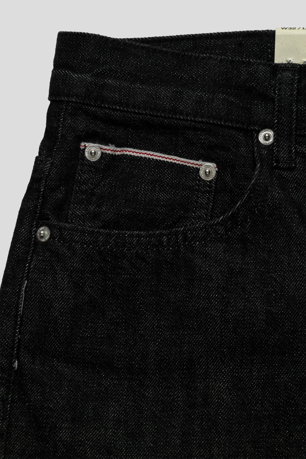 Woodbird Rami Selvedge Jeans 'Black'-thumbmail-3
