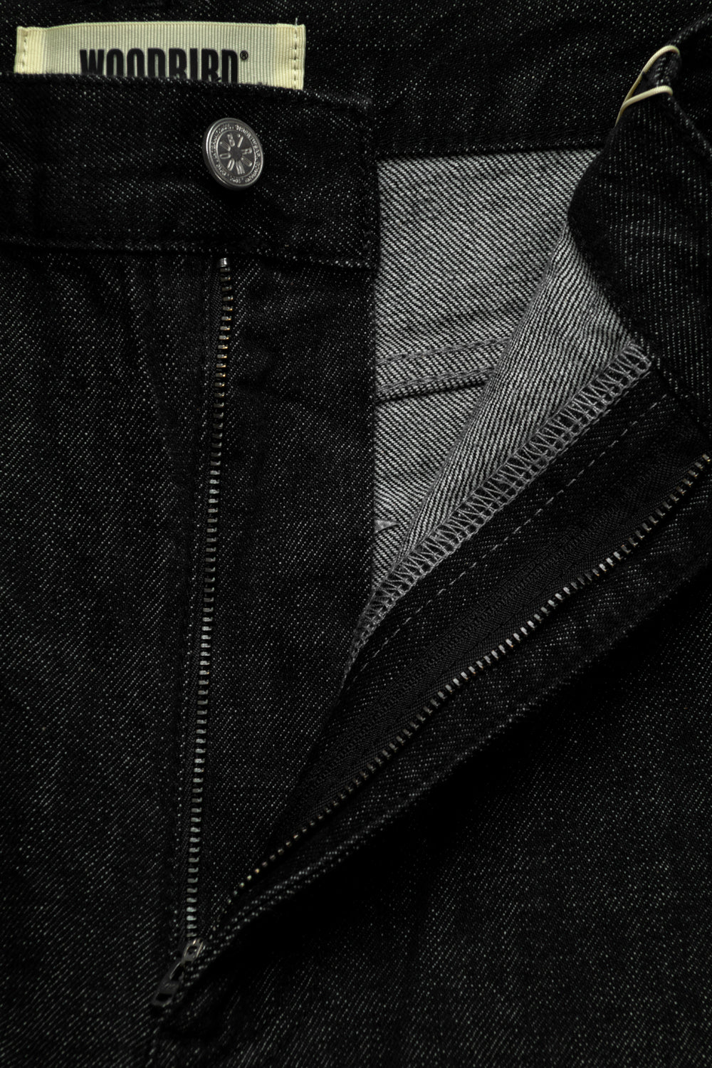 Woodbird Rami Selvedge Jeans 'Black'-thumbmail-5