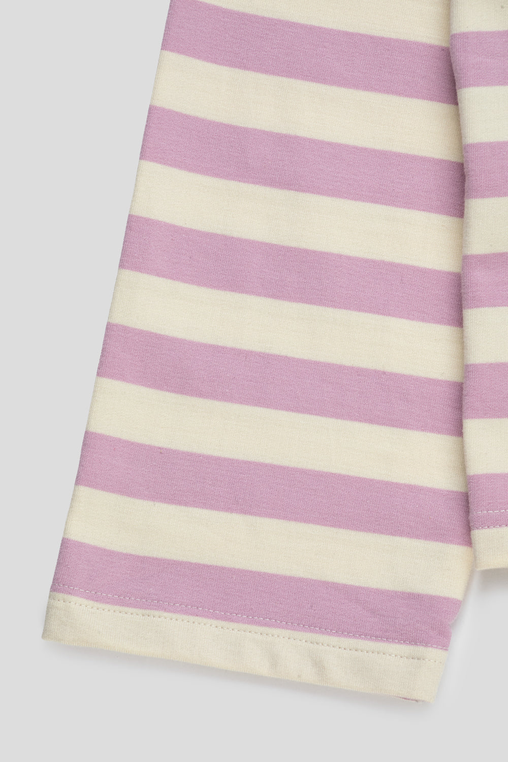 Woodbird Women's Joul Wide Sleeve Tee 'White / Pink'-thumbmail-4