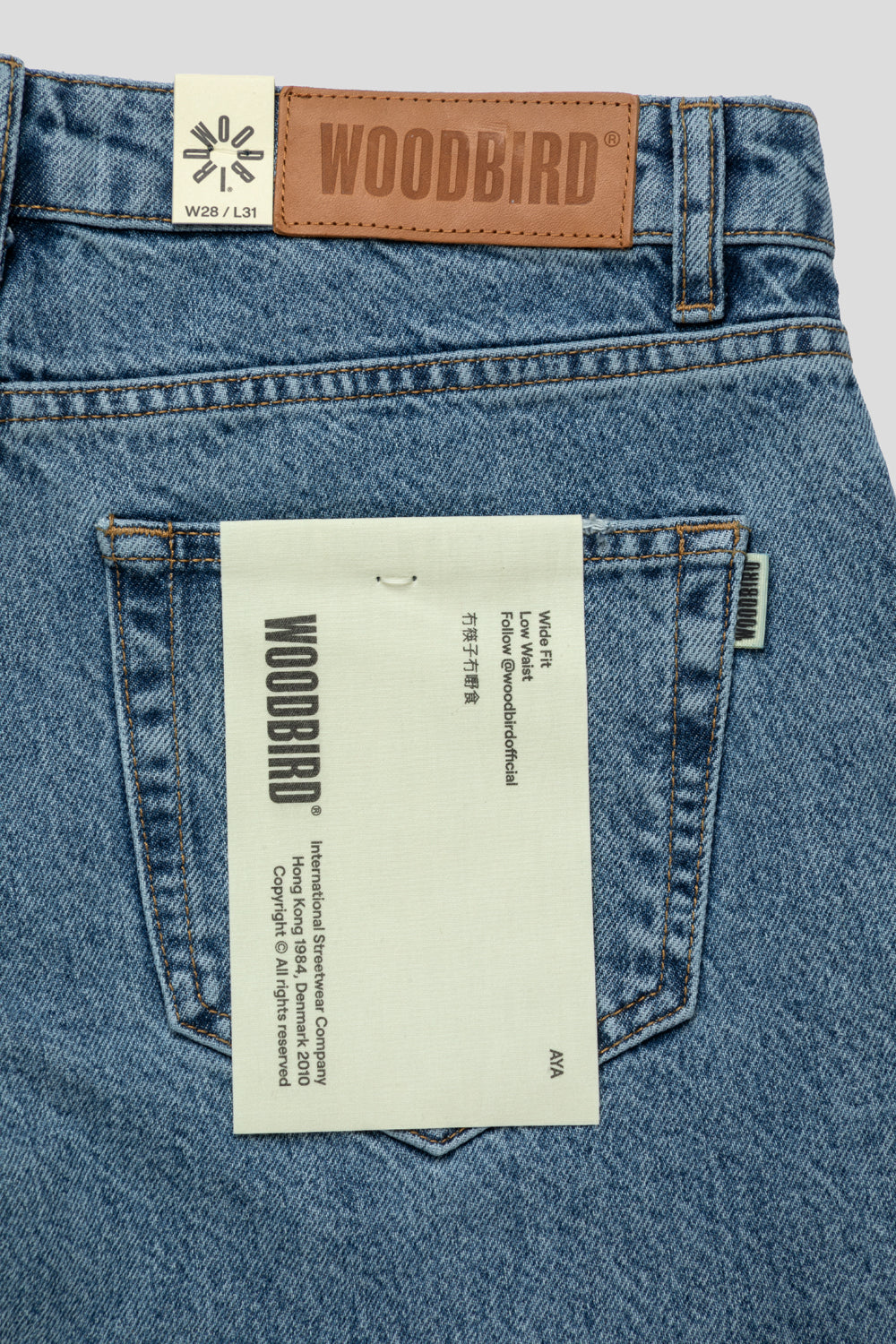 Woodbird Women's Aya Hope Jeans 'Blue'-thumbmail-4
