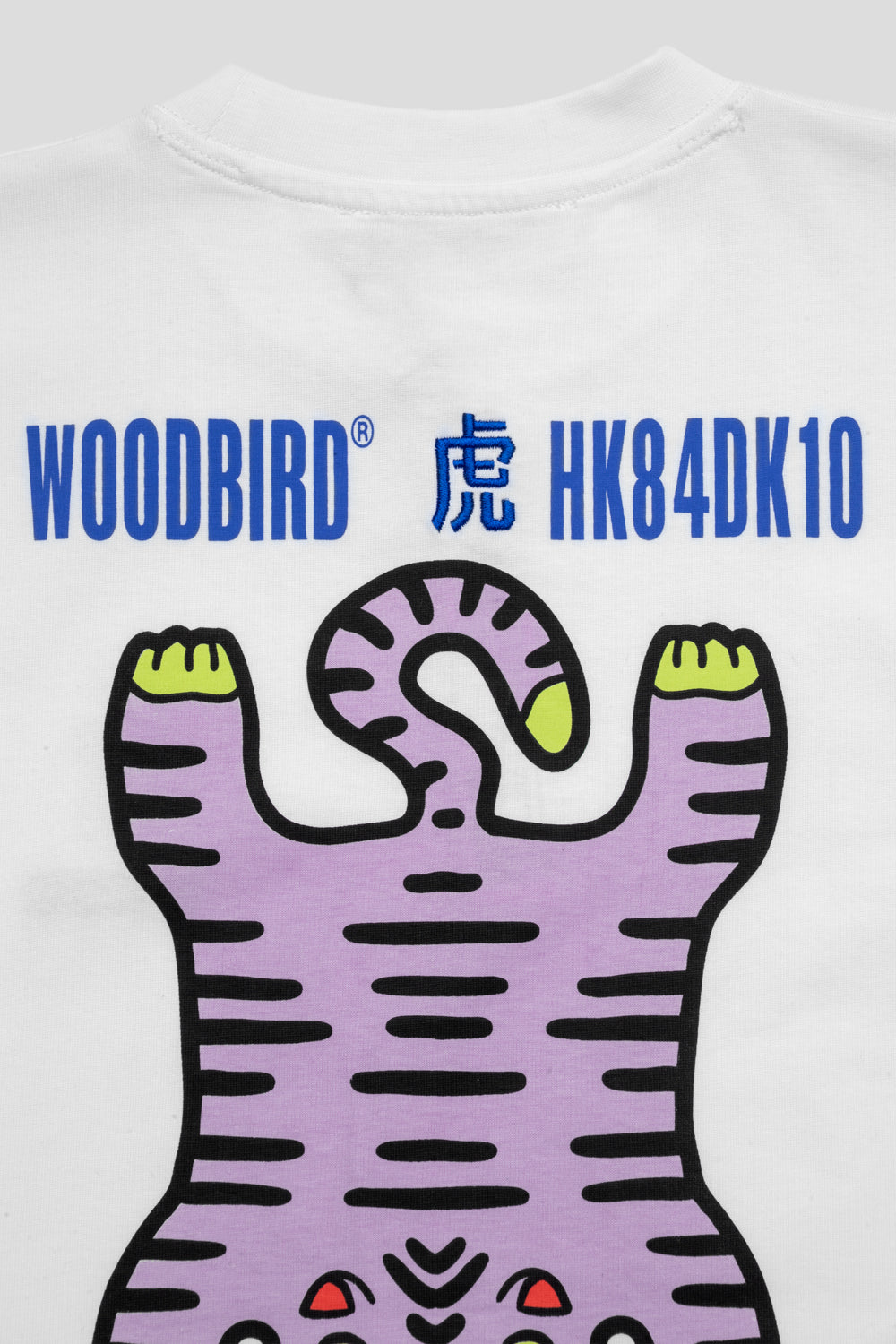 Woodbird Women's Balo Tiger Tee 'White'-thumbmail-4