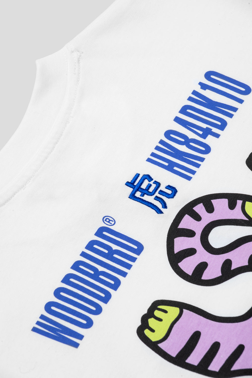 Woodbird Women's Balo Tiger Tee 'White'-thumbmail-8