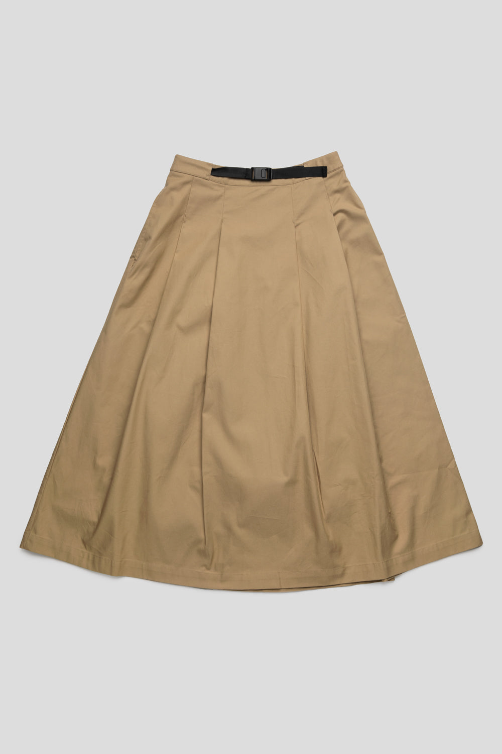 Woodbird Women's Mia Pleat Twill Skirt 'Sand'