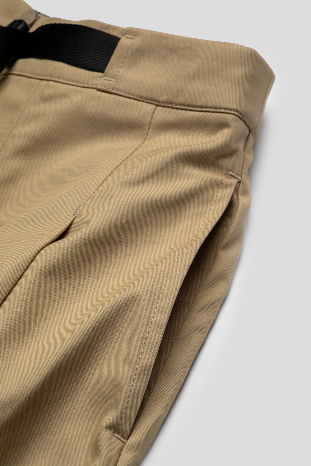 Woodbird Women's Mia Pleat Twill Skirt 'Sand'-thumbmail-3
