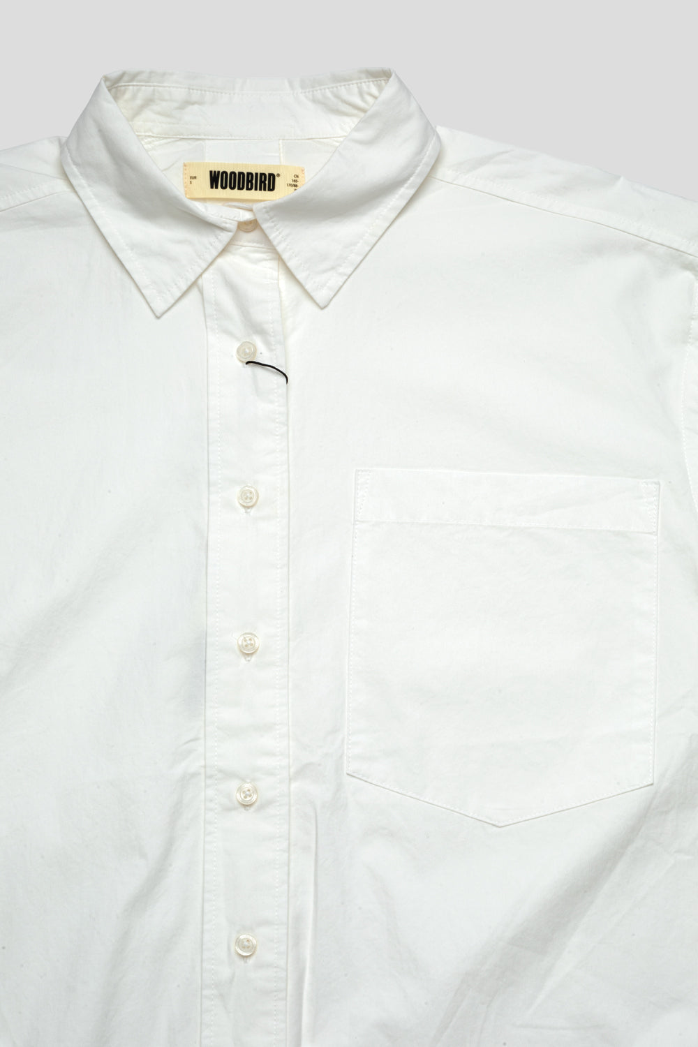 Woodbird Women's Lei OVZ Shirt 'White'-thumbmail-5