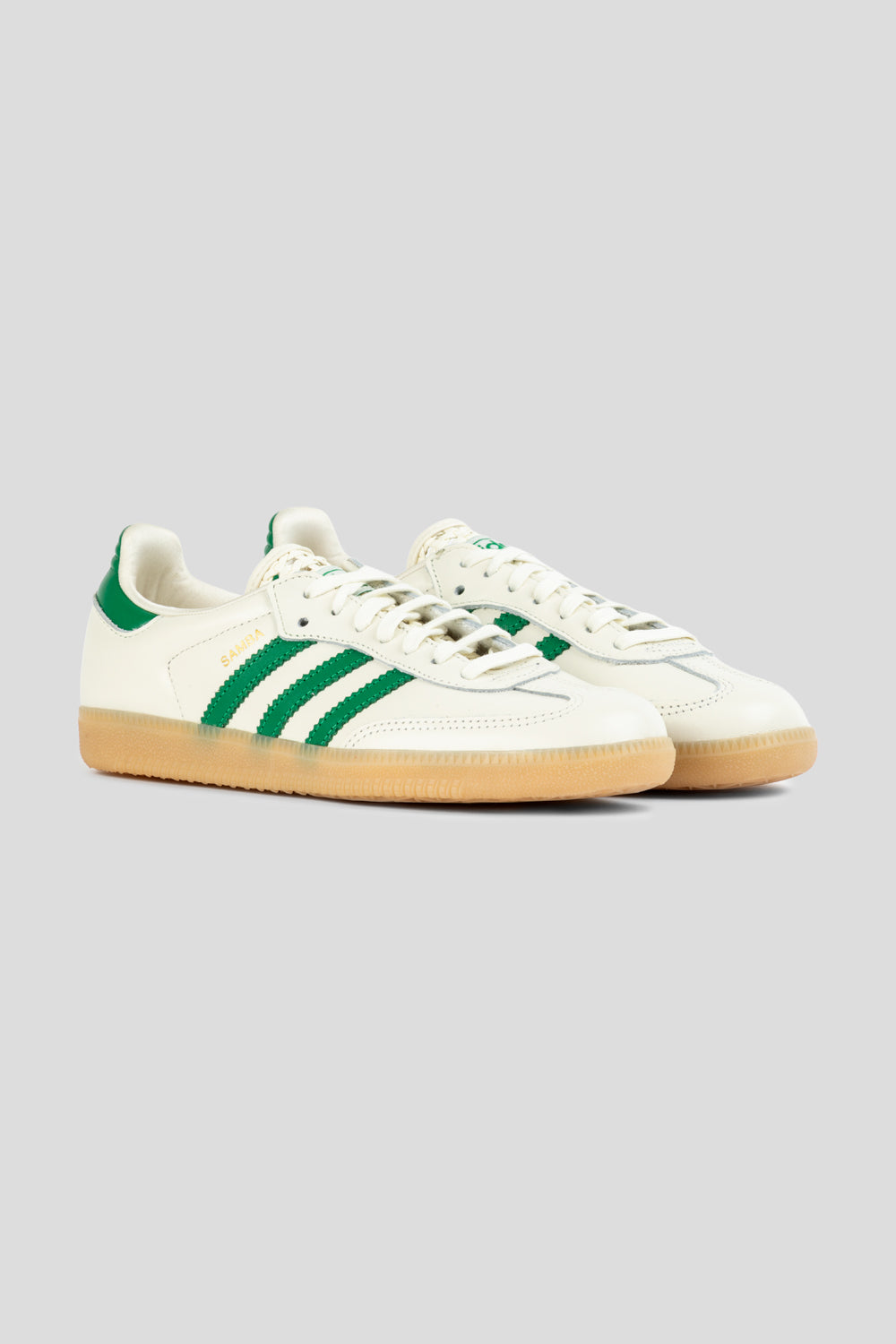 Adidas Women's Samba OG 'Off White / Green'-thumbmail-2